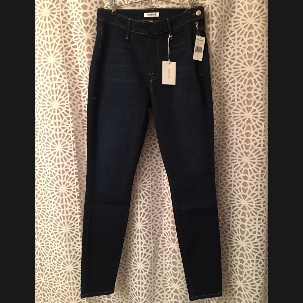 Good American Side Zip Skinny Jean